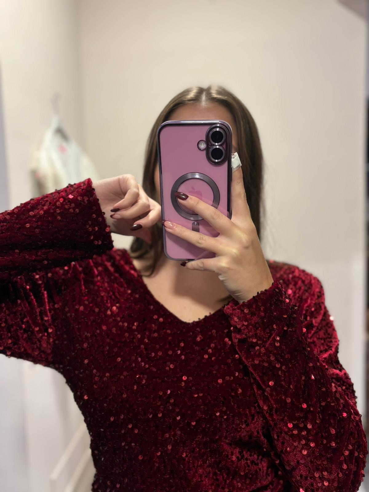 Abito con paillettes