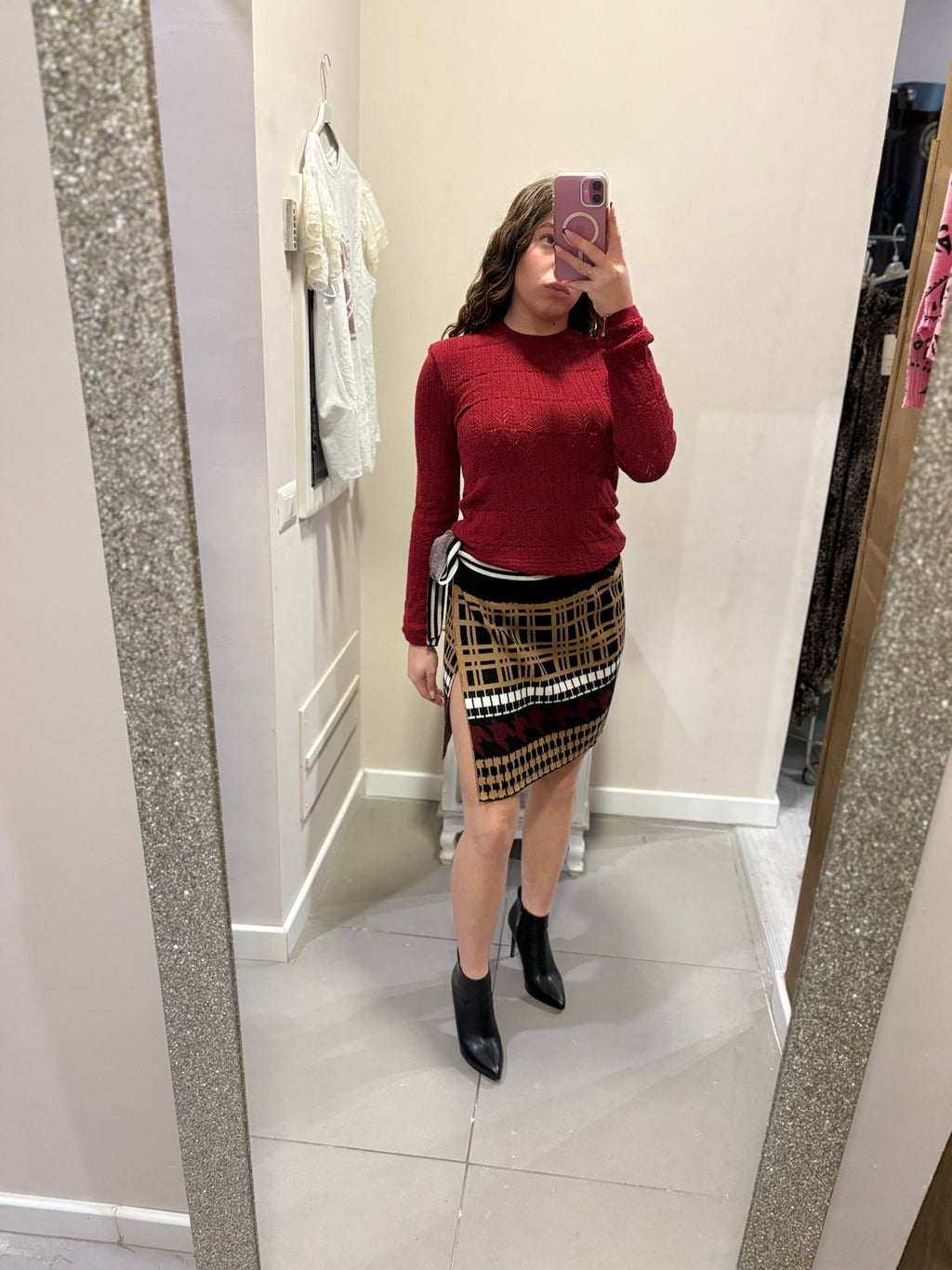 Minigonna portafoglio Jaguard