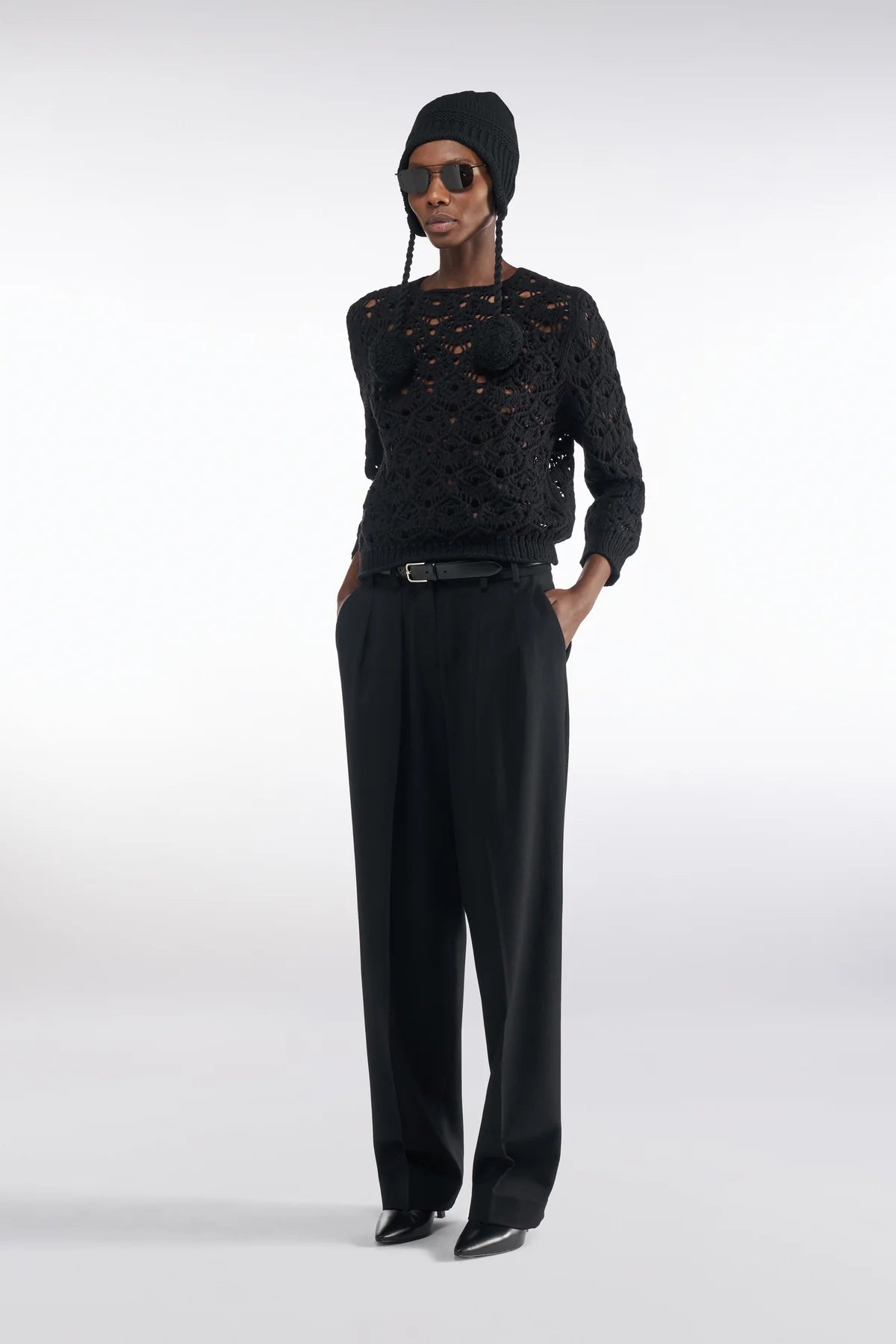 Maglione ad uncinetto