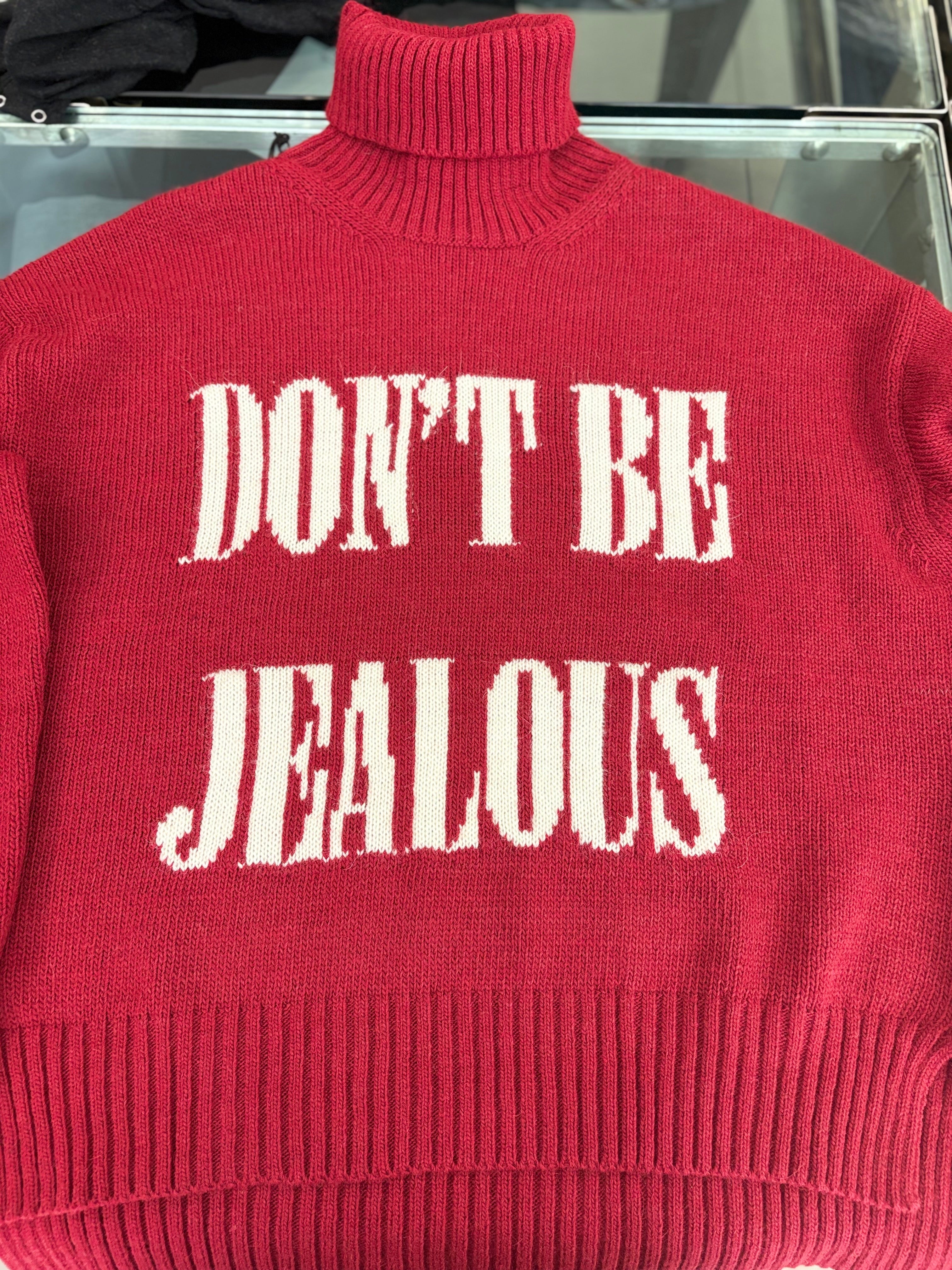 Maglione con scritta